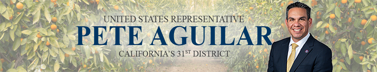 Congressman Pete Aguilar