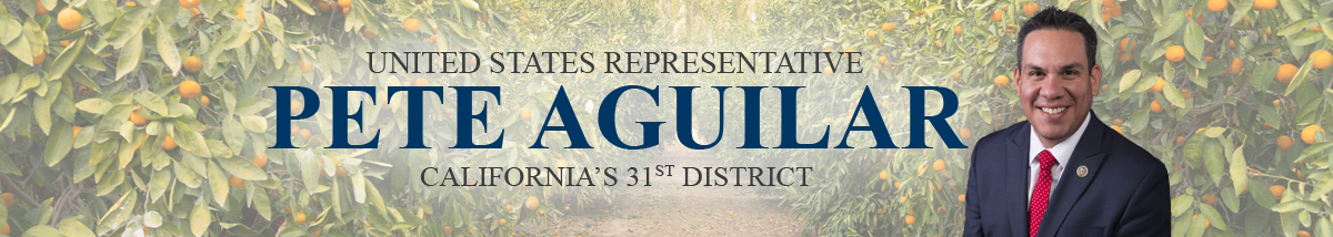 Congressman Pete Aguilar